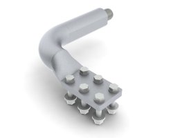 Зажимы аппаратные прессуемые типов А6АП (с шестью отверстиями в контактной лапке)