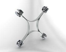 Распорки глухие четырехлучевые типа 4РГ