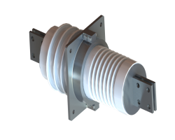 Изолятор проходной фарфоровый ИПУ-10/2000-7,5 УХЛ1